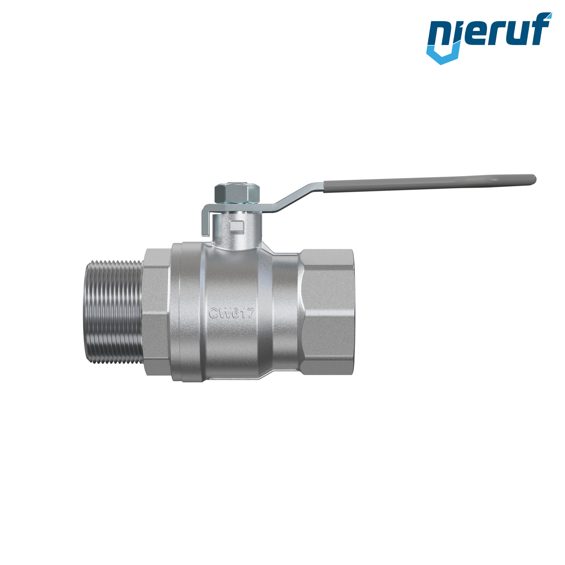 robinet à boisseau sphérique en laiton DN32 - 1 1/4" pouce GK02 femelle/mâle