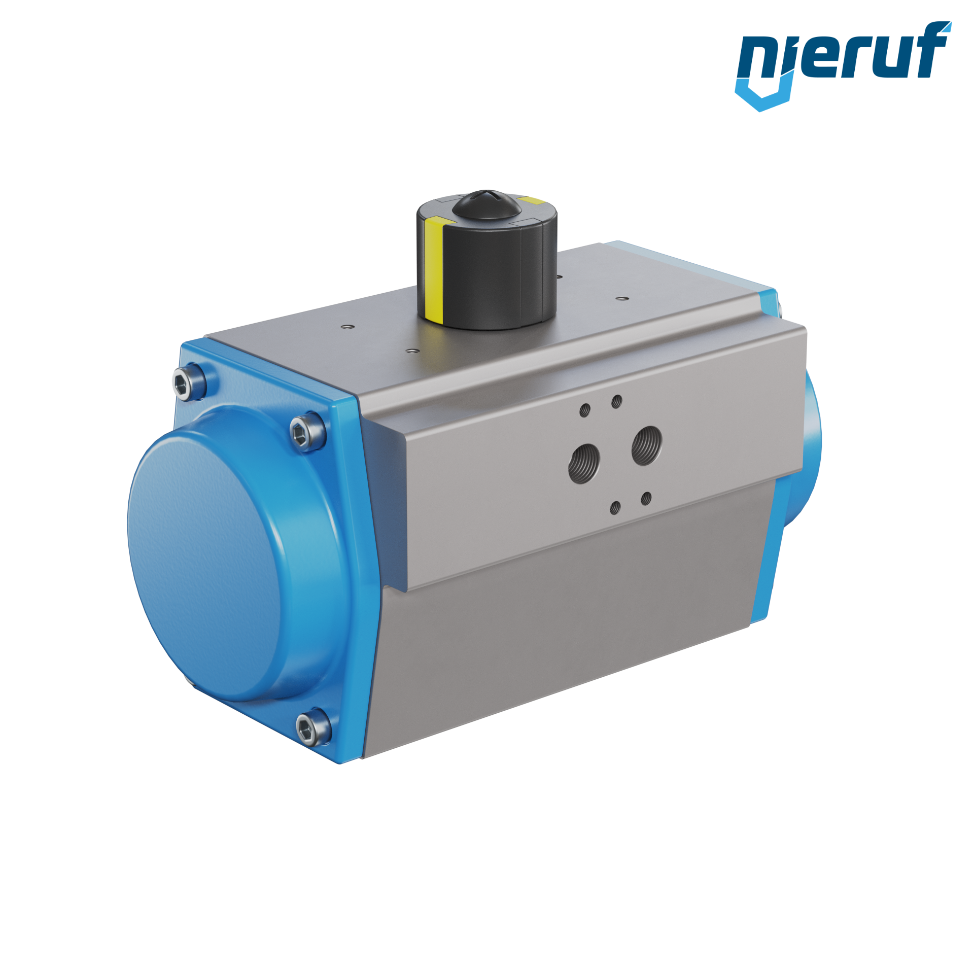 actionneur pneumatique AN02 simple effet, ouverture par ressort GS-083 90° avec 8 ressorts