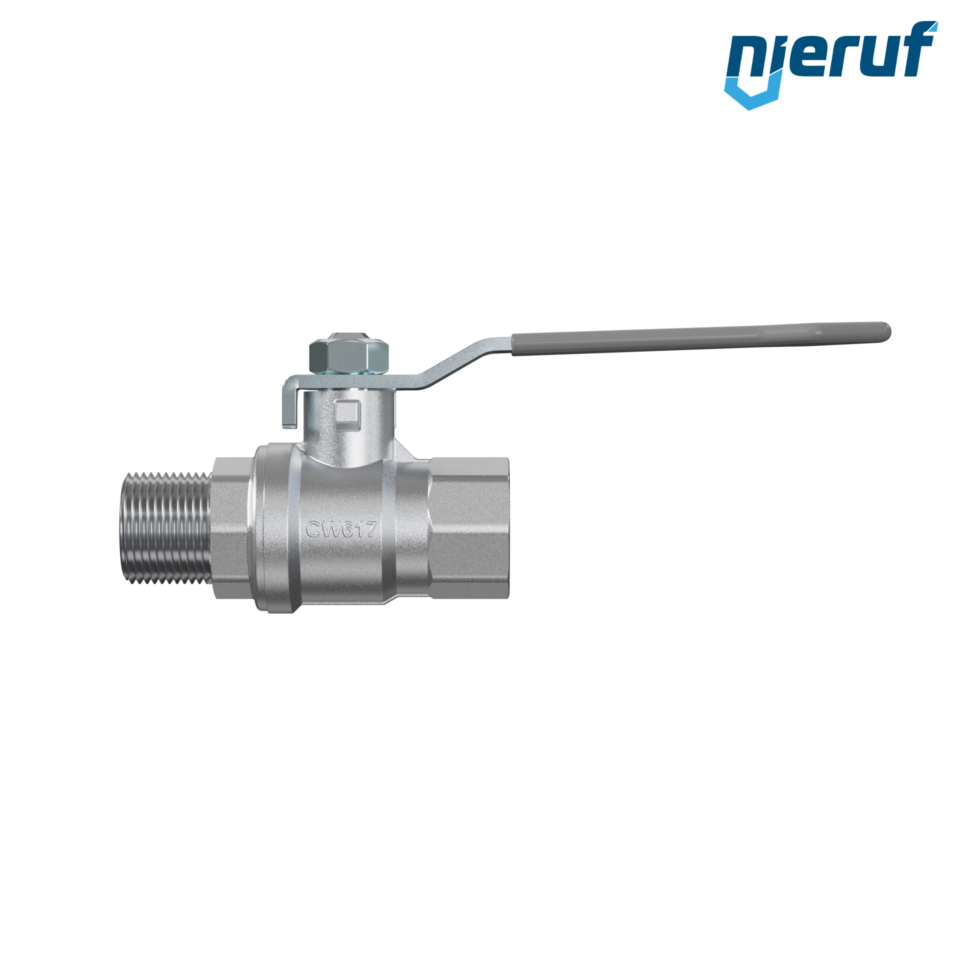 robinet à boisseau sphérique en laiton DN15 - 1/2" pouce GK02 femelle/mâle