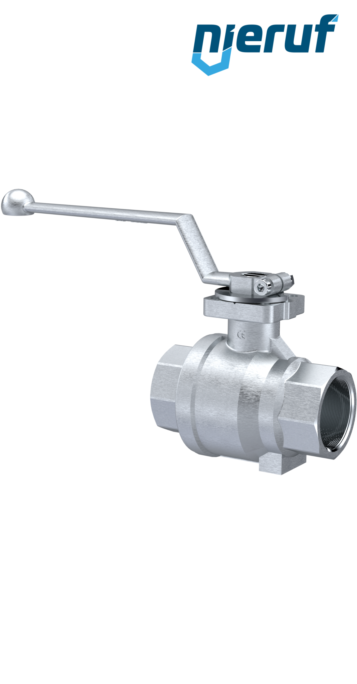 robinet à boisseau sphérique pour haute pression DN25 - 1" pouce GK06