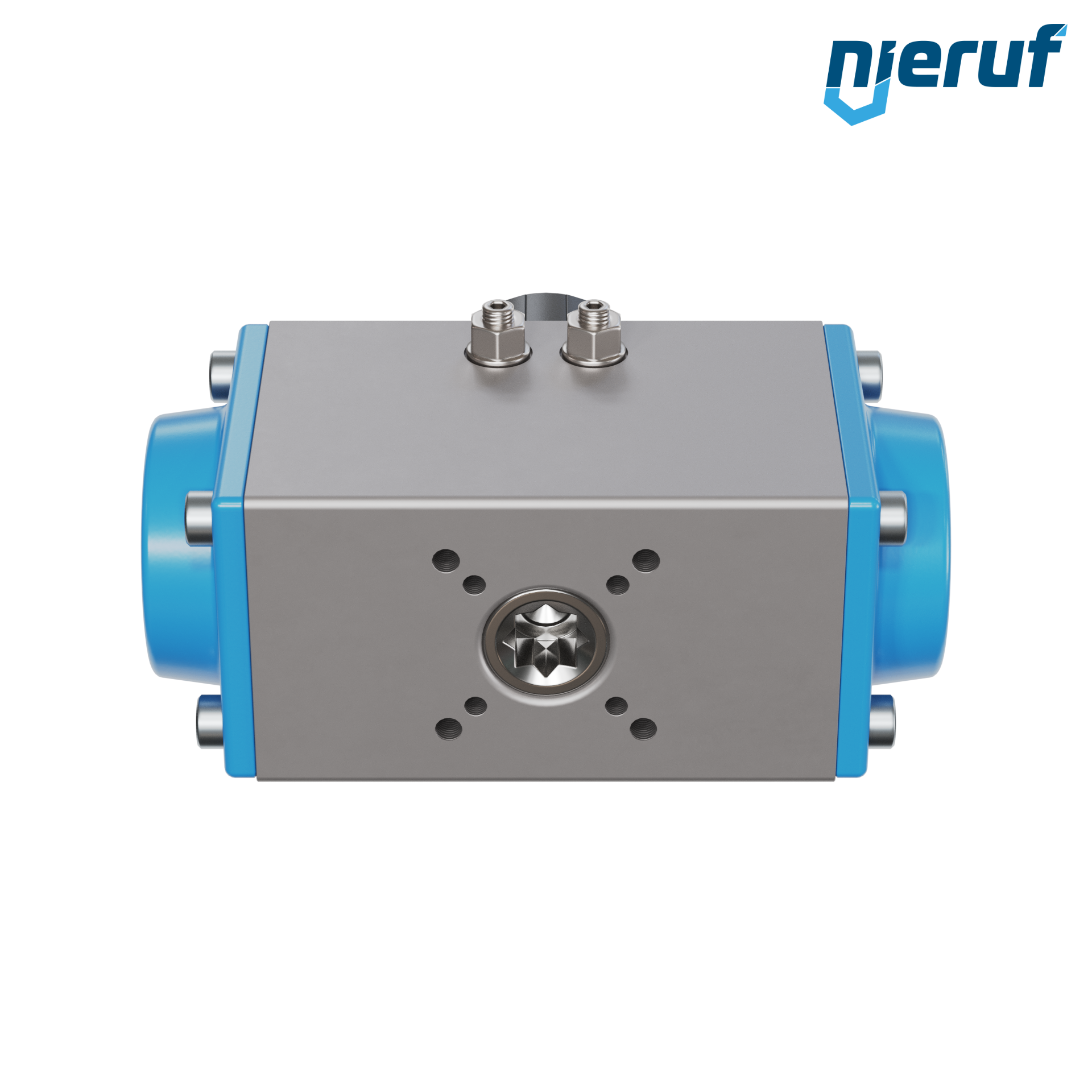 actionneur pneumatique AN02 simple effet, ouverture par ressort GS-052 90° avec 3 ressorts