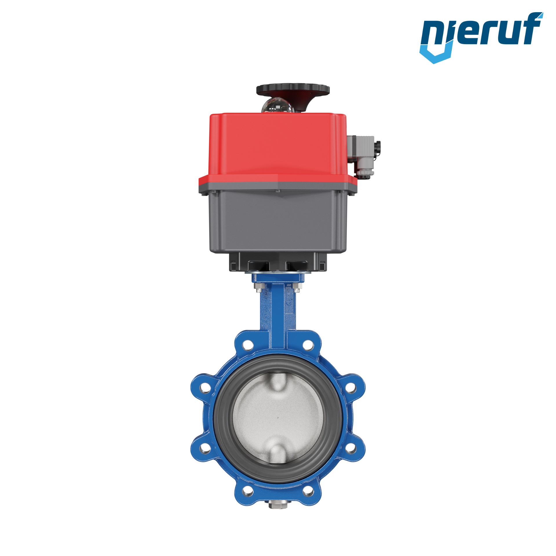 vanne papillon DN 125 avec oreilles taraudées / lug actionneur électronique 24-240V DVGW-eau potable