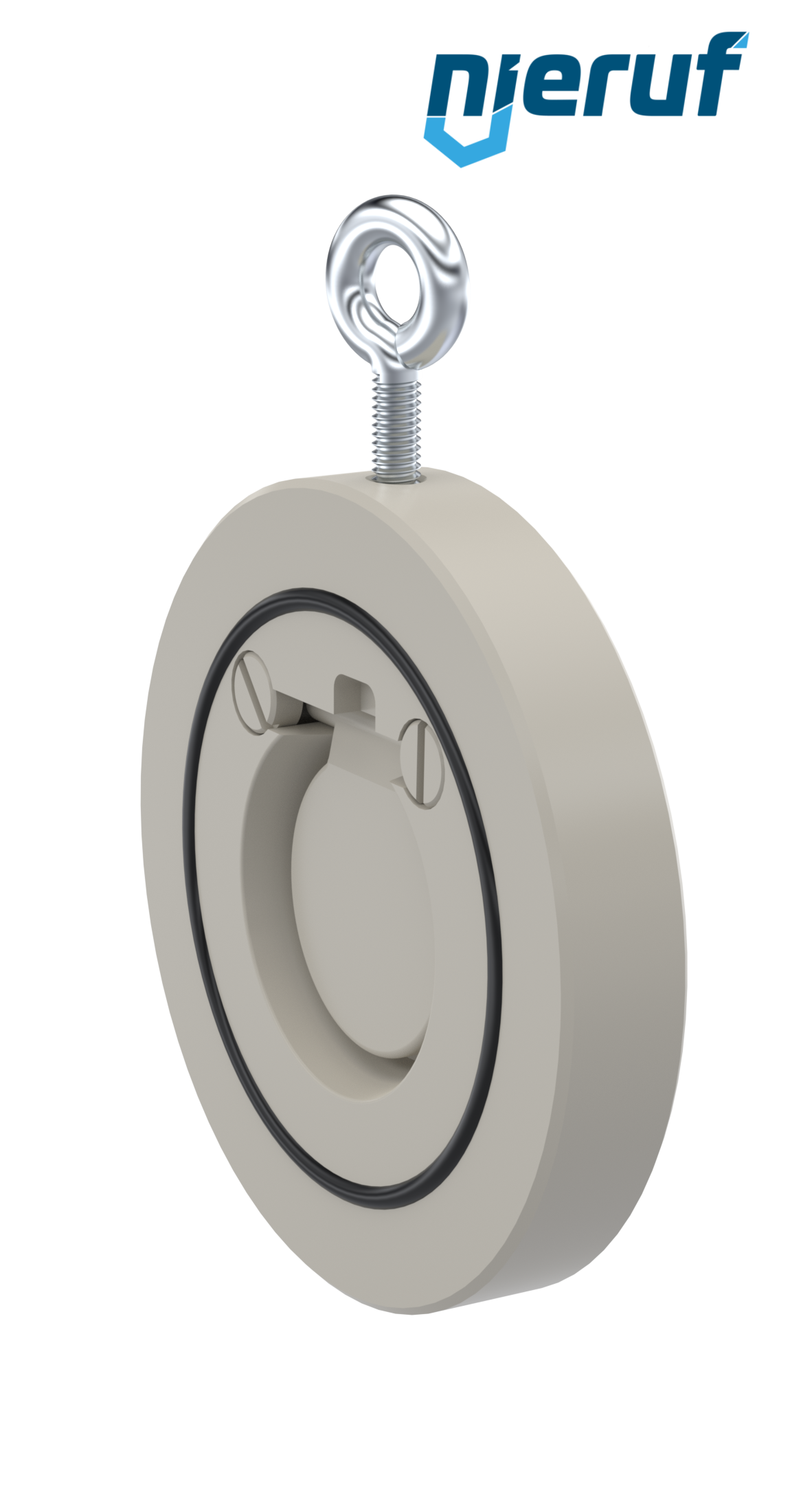clapet anti-retour entre brides type wafer DN40 ZR06 plastique PP-H NBR