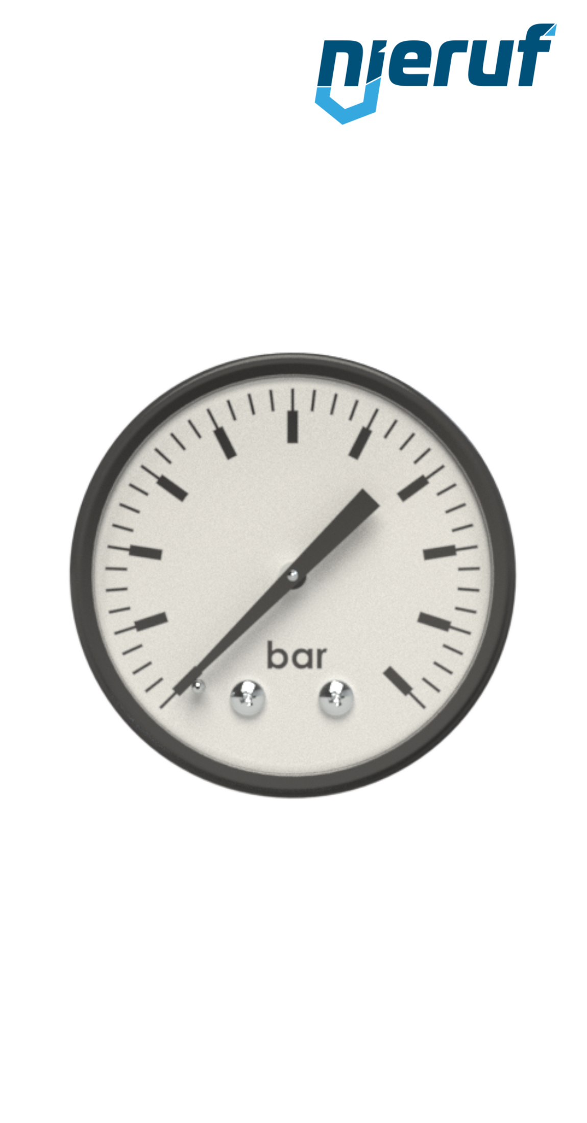 manomètre G 1/4" axial 50 mm acier MM03 0 - 2,5 bar manomètre G 1/4" axial 50 mm acier MM03 0 - 2,5 bar