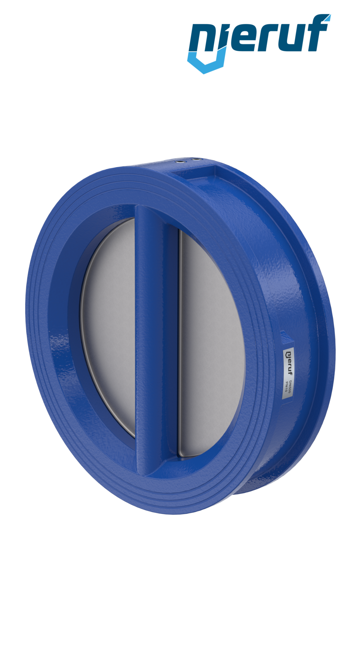 clapet anti-retour à double battant DN500 DR02 GGG40 NBR
