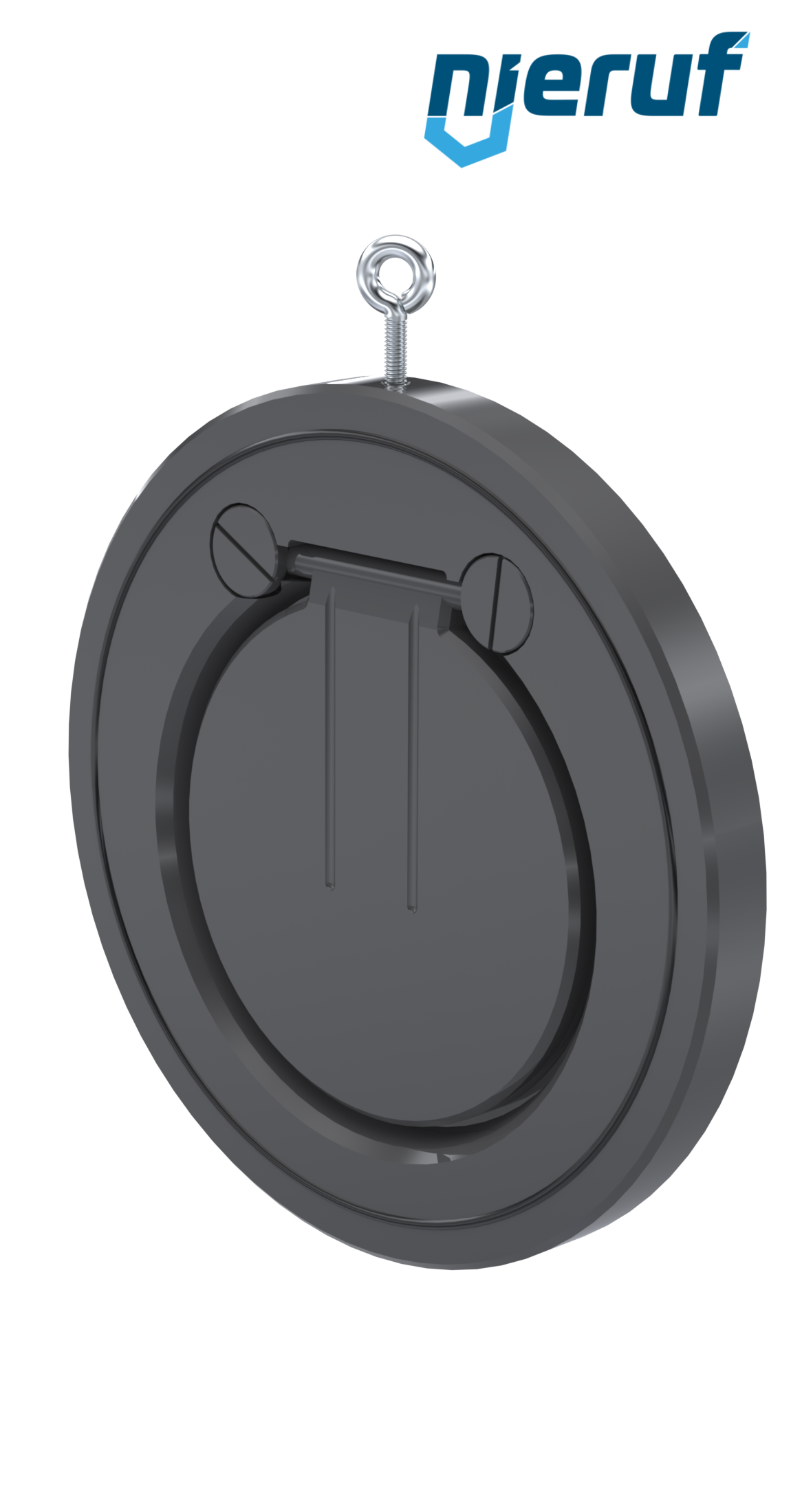 clapet anti-retour entre brides type wafer DN150 ZR05 plastique PVC-U EPDM