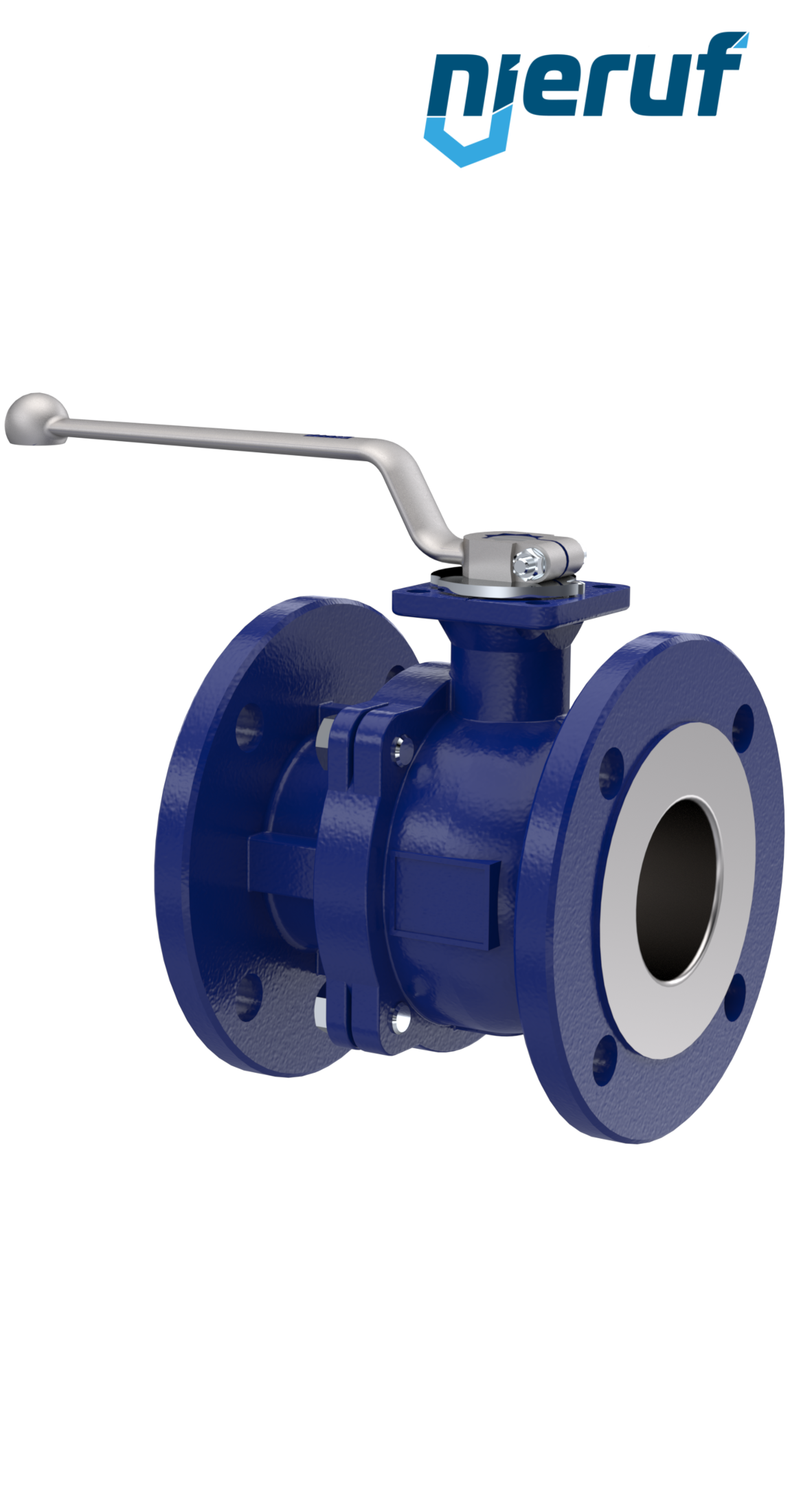 robinet à boisseau sphérique à brides pour vapeur d'eau FK12 DN40 PN40 acier moulé 1.0619