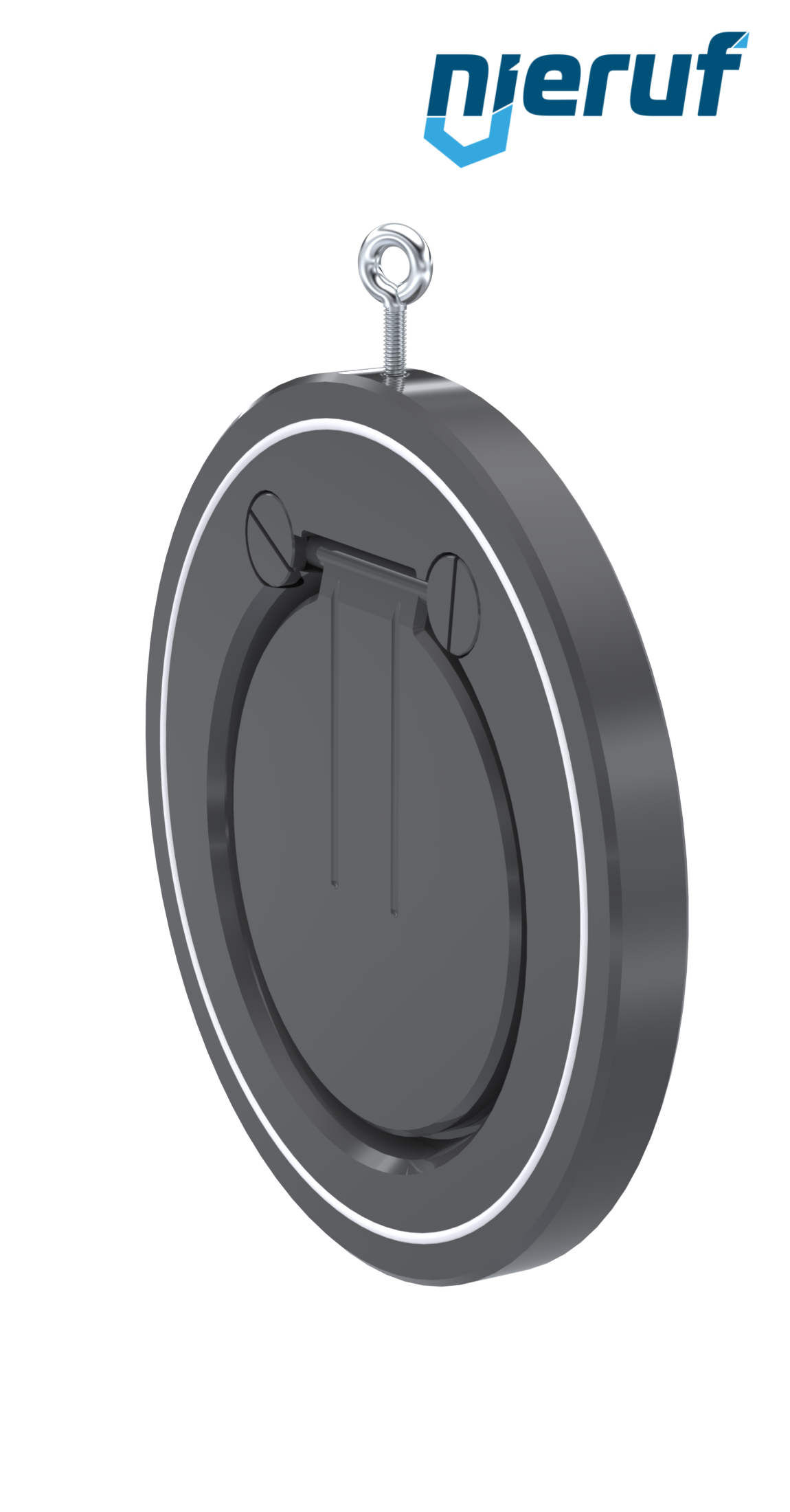 clapet anti-retour entre brides type wafer DN150 ZR05 plastique PVC-U PTFE