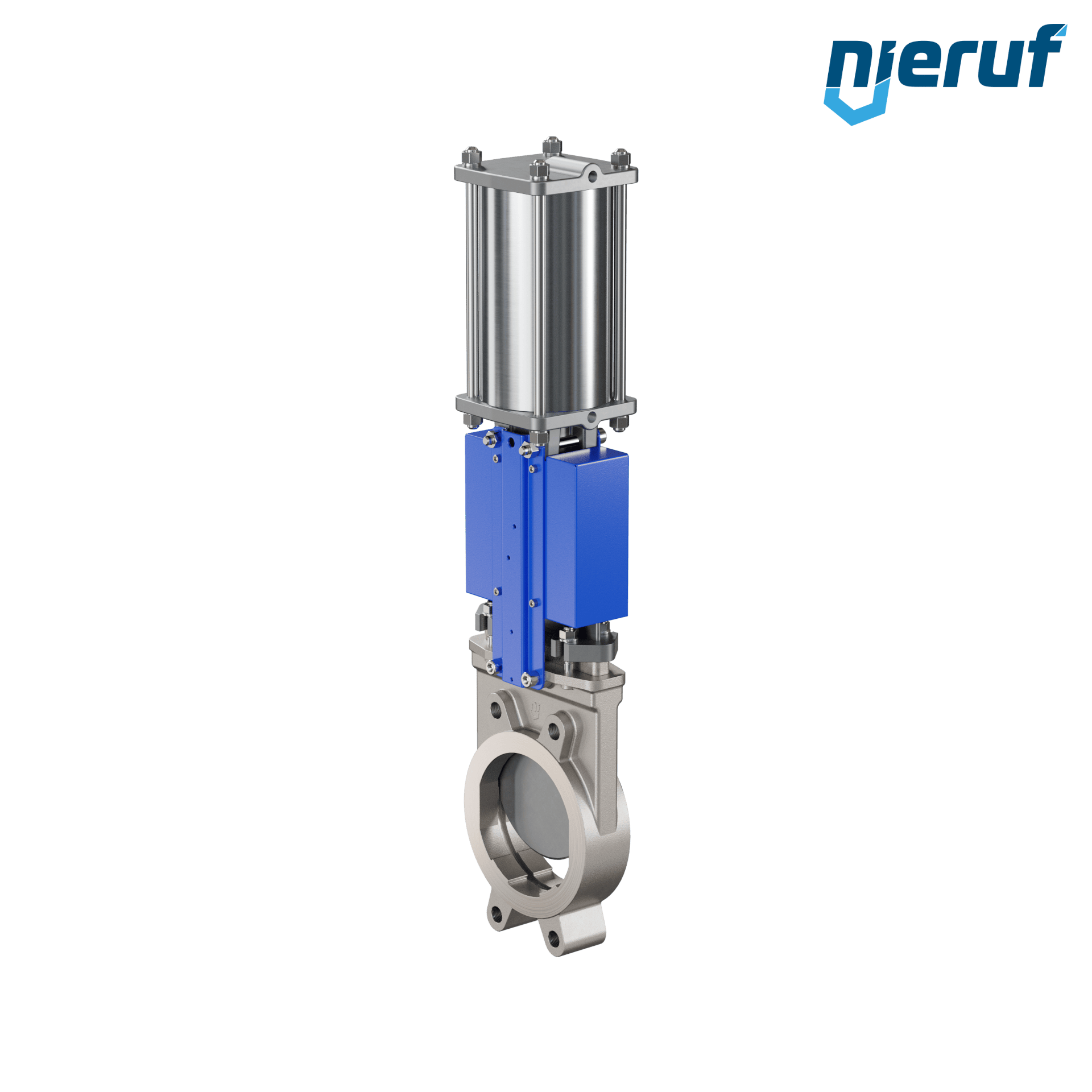 vanne à guillotine DN 150 SR03 EPDM actionneur pneumatique à double effet