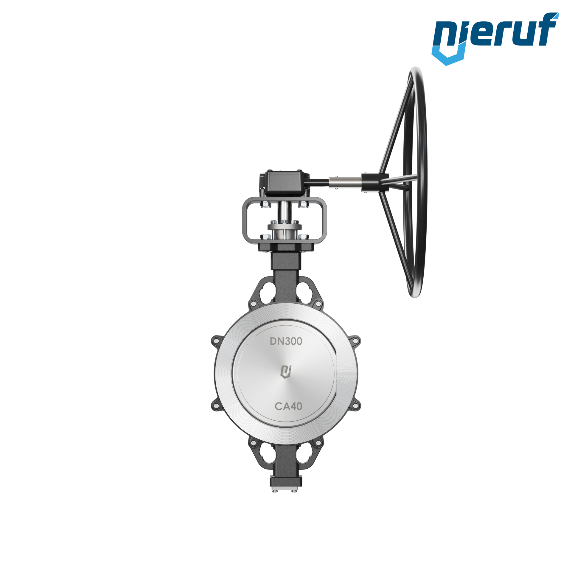 vanne papillon double excentration AK11 DN 300 PN10-40 ANSI150-300 engrenage