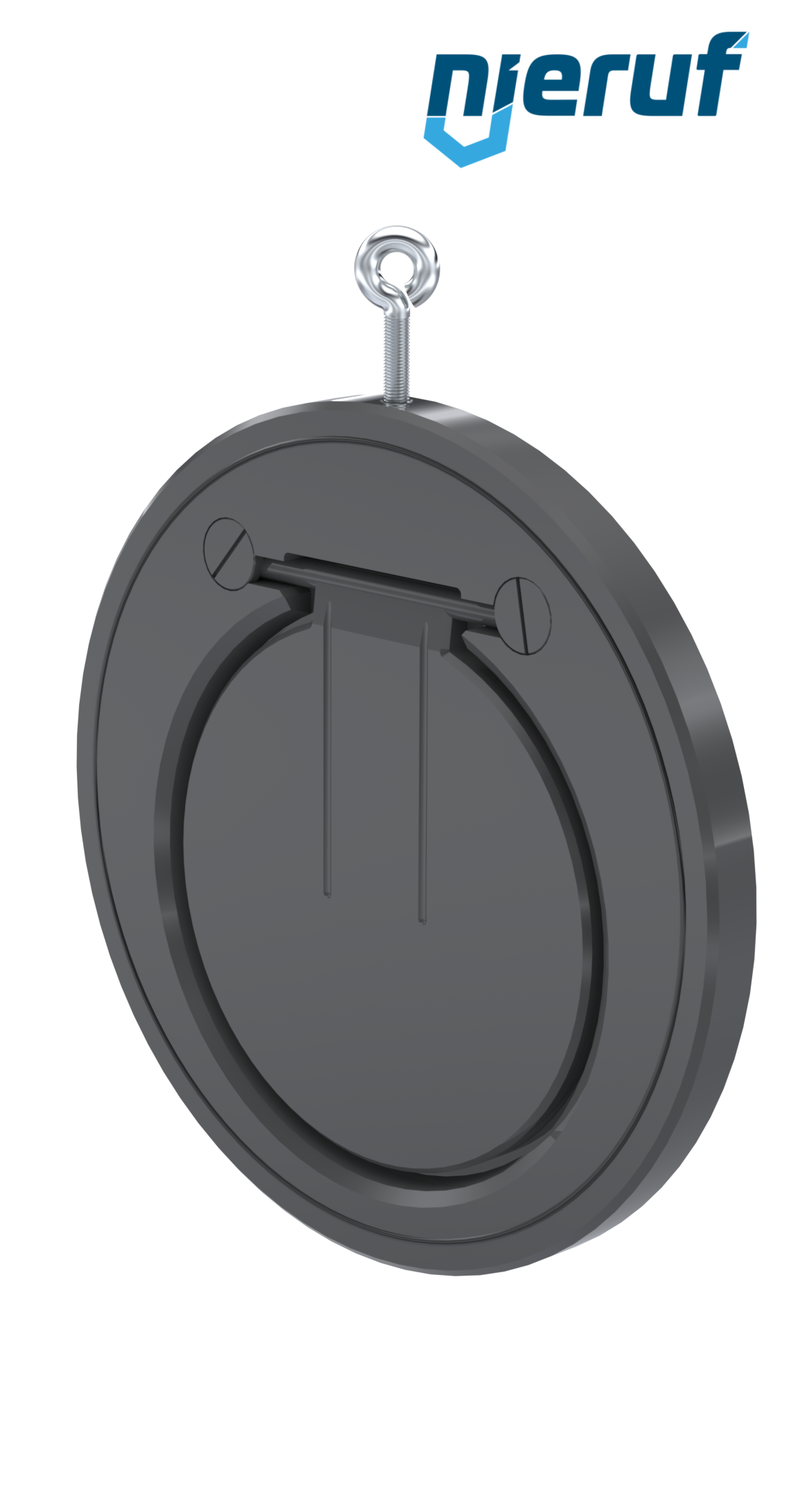 clapet anti-retour entre brides type wafer DN200 ZR05 plastique PVC-U EPDM