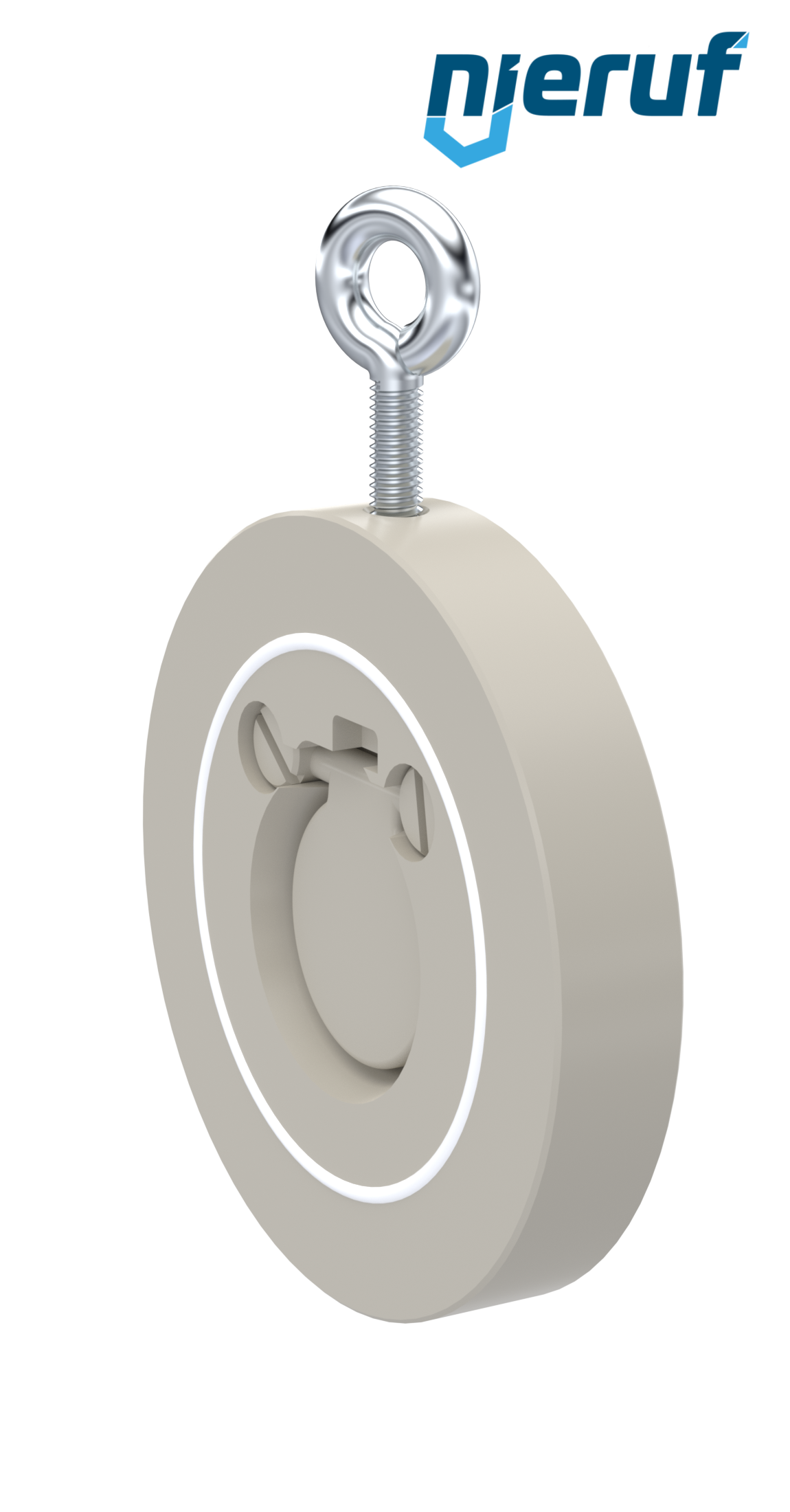 clapet anti-retour entre brides type wafer DN32 ZR06 plastique PP-H PTFE