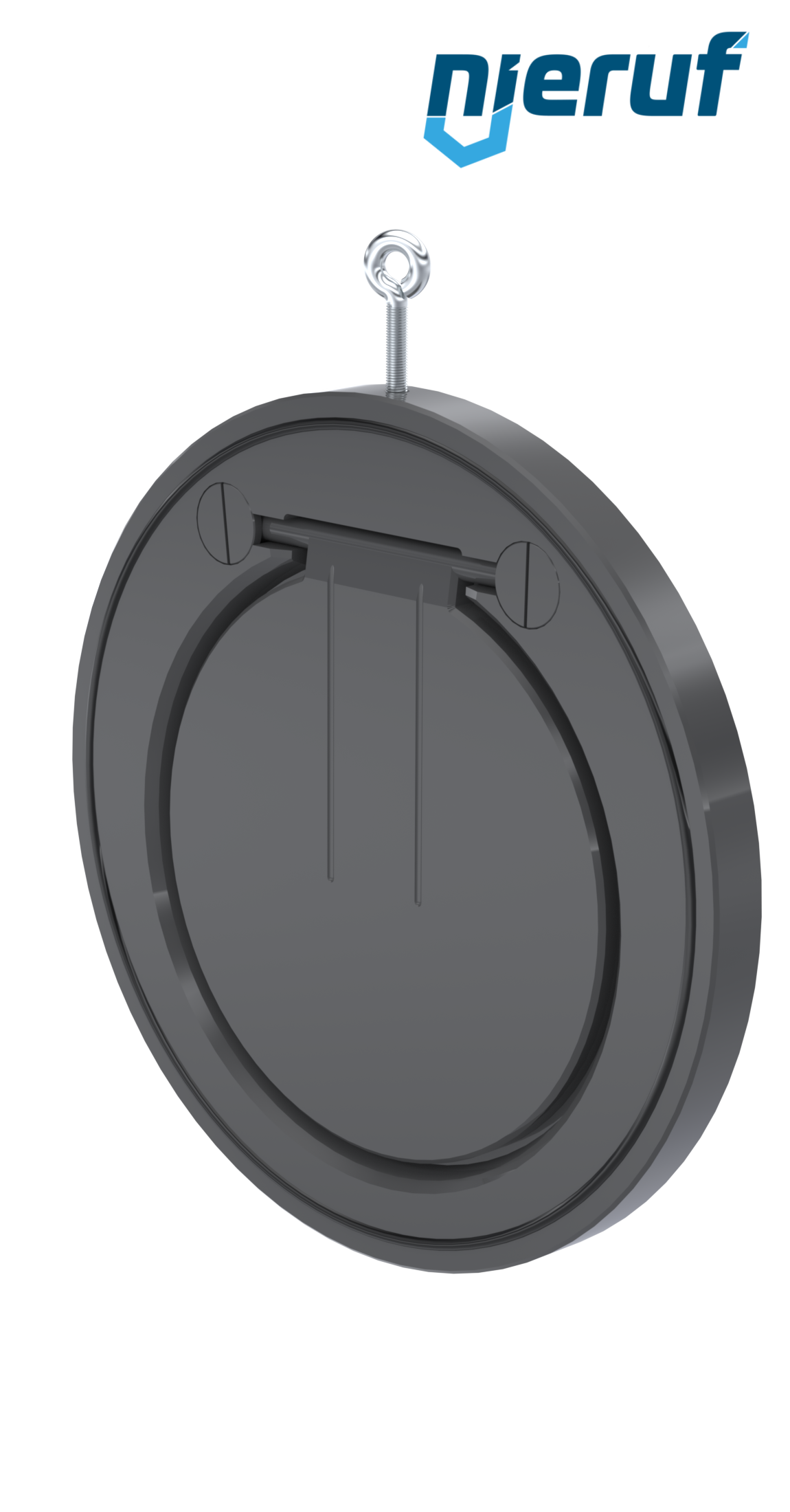 clapet anti-retour entre brides type wafer DN250 ZR05 plastique PVC-U EPDM