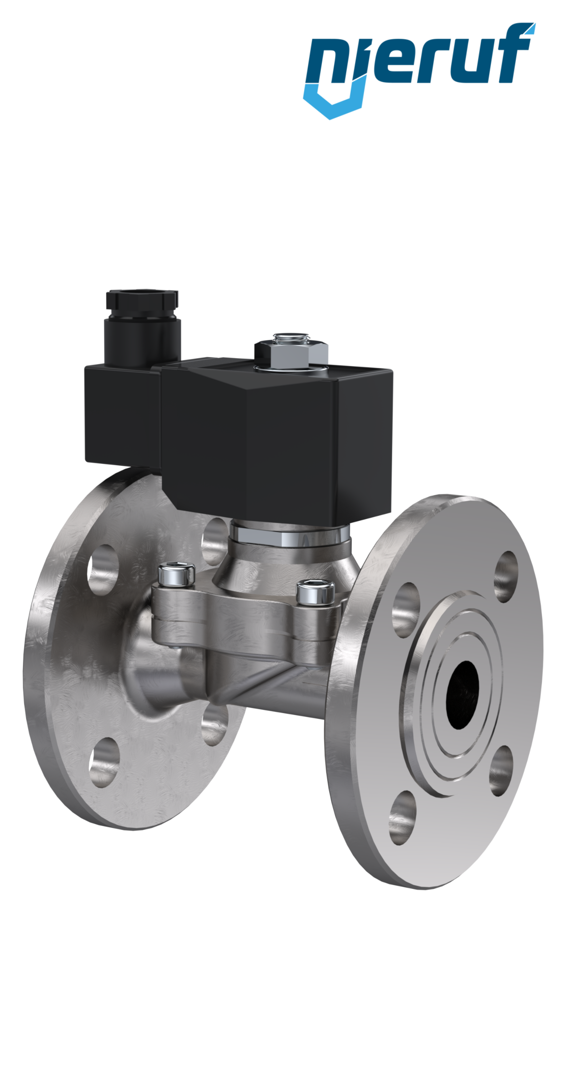 électrovanne bride DN15 acier inoxydable FV01 EPDM 24V DC