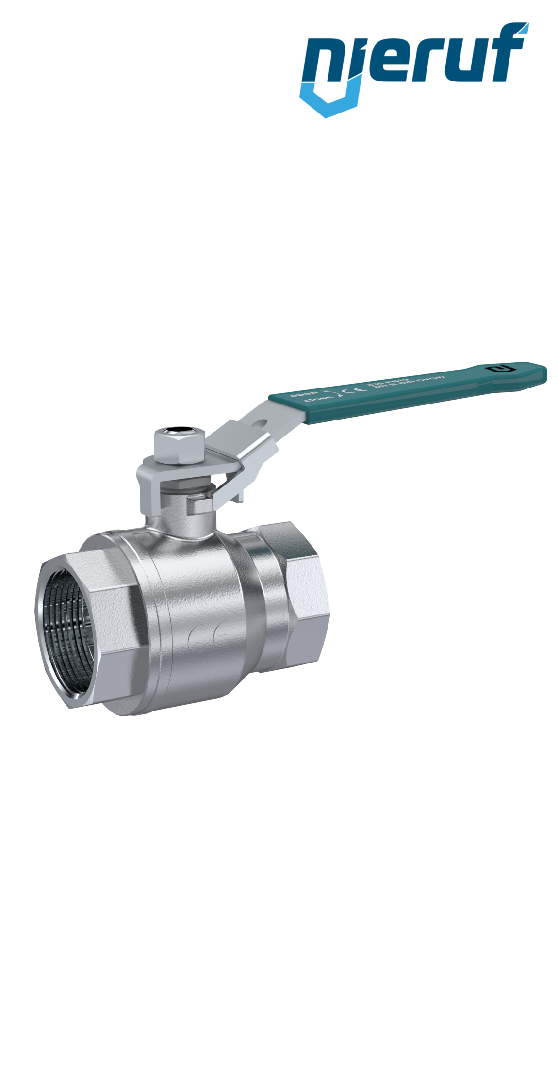 robinet à boisseau sphérique pour eau potable DN40 - 1 1/2" pouce GK05 robinet à boisseau sphérique pour eau potable DN40 - 1 1/2" pouce GK05