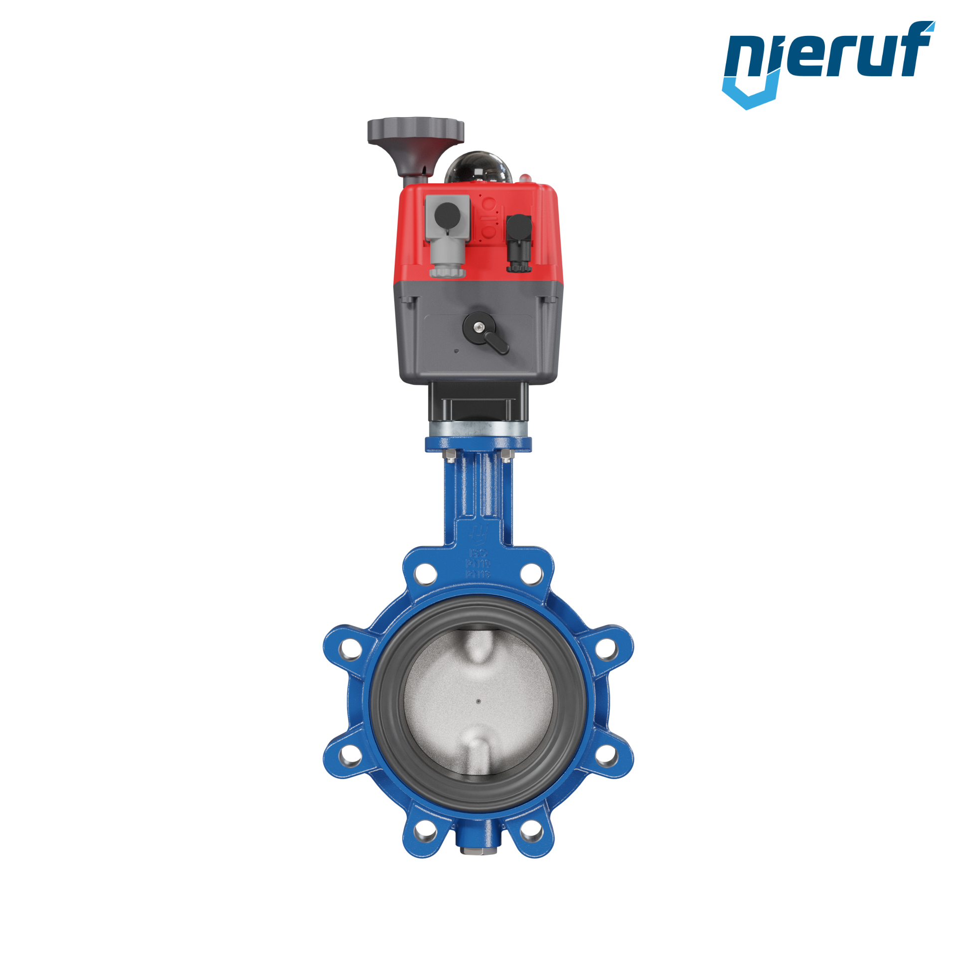 vanne papillon DN 100 avec oreilles taraudées / lug actionneur électronique 24-240V FPM