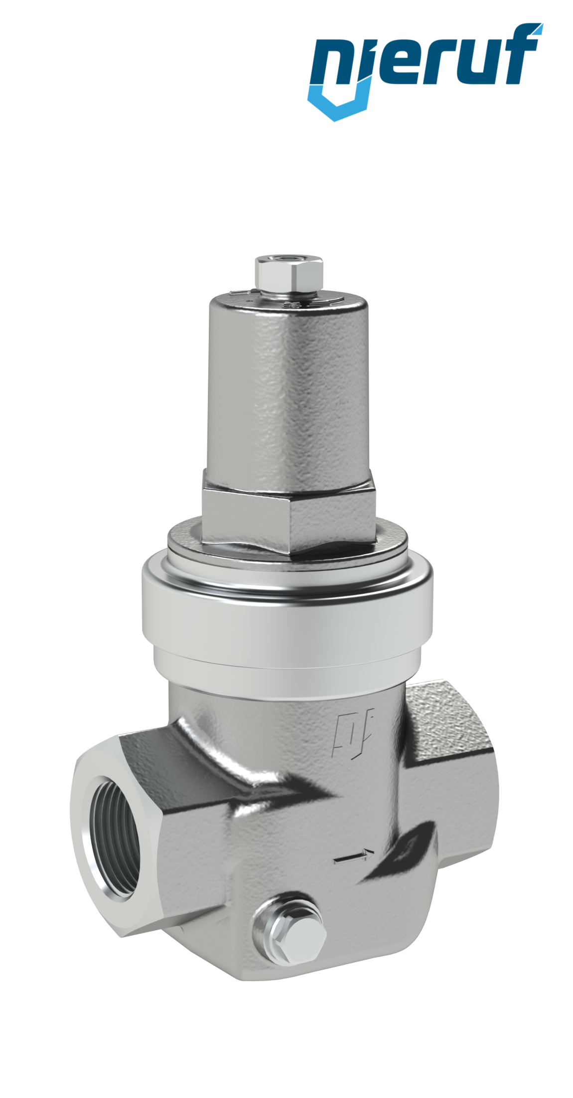 réducteur de pression pour vapeur 1/2" pouce NPT DM21 acier inoxydable PTFE / EPDM / FEPM 0.3 - 2.0 bar