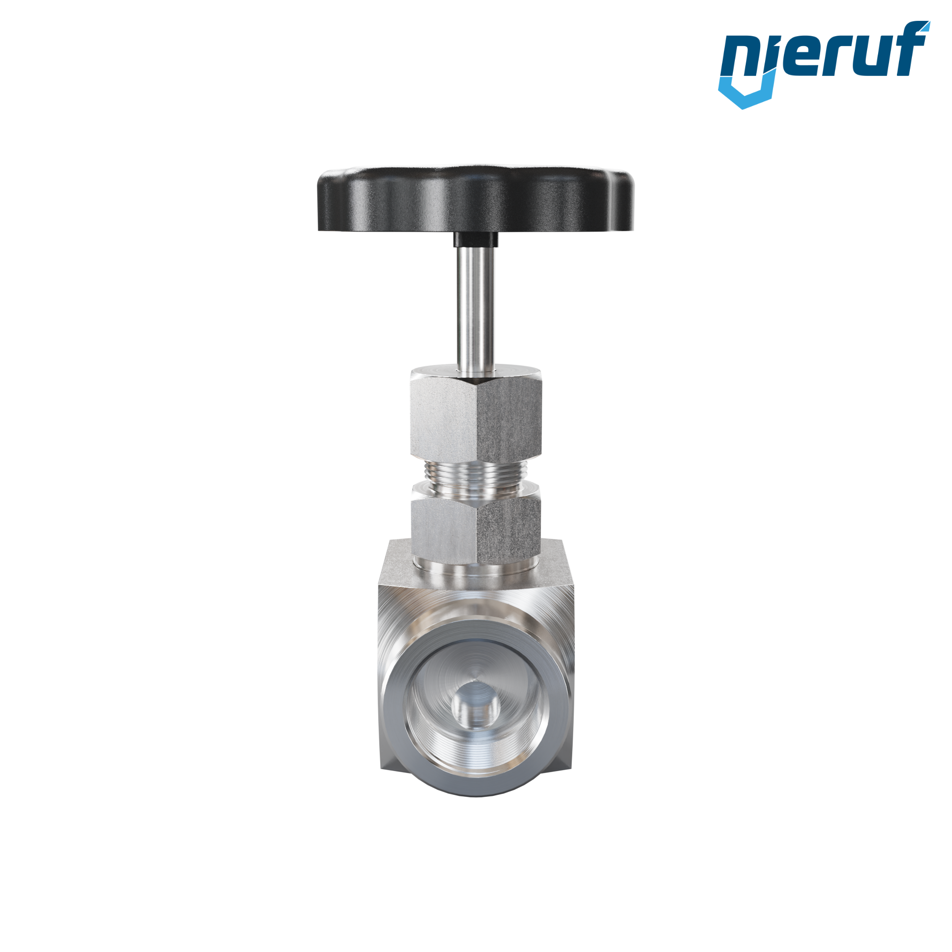 vanne à pointeau haute pression  1 1/4" pouce NV01 acier inoxydable 1.4571