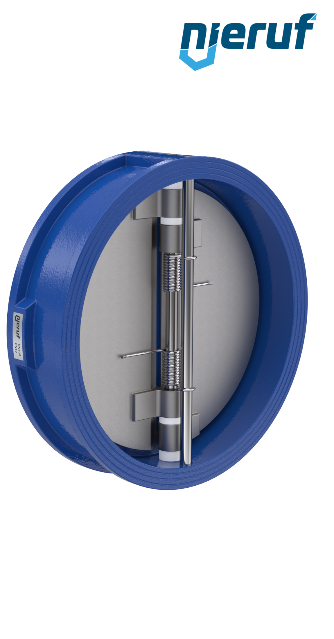 clapet anti-retour à double battant DN500 DR02 GGG40 NBR