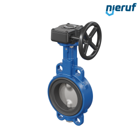 vanne papillon AK01 DN 80 PN6-PN10-PN16 & ANSI150 DVGW-gaz volant