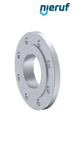 bride taraudée DN65 PN10/16 EN1092-1 13 B1 1.4571