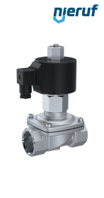 électrovanne DN16 G 1/2" pouce acier inoxydable EV06 EPDM 24V DC NO