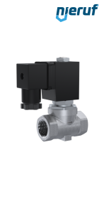 électrovanne à membrane G 1/4" pouce acier inoxydable EV04 NBR 230V 50Hz