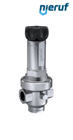 régulateur de pression de précision 3/4" pouce DM15 acier inoxydable FKM 0.5 - 15.0 bar
