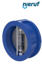 clapet anti-retour à double battant DN125 DR01 GGG40 EPDM
