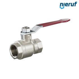 robinet à boisseau sphérique 2 voies DN15 - 1/2" pouce GK01 femelle des deux côtés