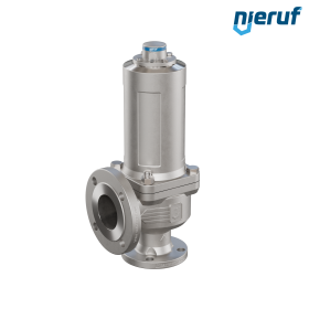 soupape de sûreté à brides ASME fluides gazeux étanche au gaz ANSI 150 DN50 2" x 3" SF04 acier inoxydable, métal, sans dispositif de levage