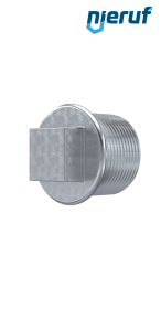 Raccord en fonte malléable bouchon n° 290, DN32 - 1 1/4" pouce galvanisé