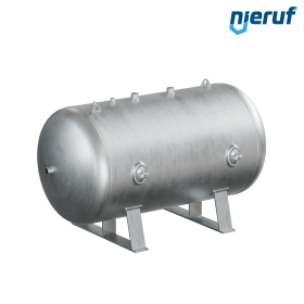 Réservoir haute pression allongé BE02 2000 litres, 0-36 bar, acier apprêté Réservoir haute pression allongé BE02 2000 litres, 0-36 bar, acier apprêté