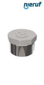 bouchon 3/4" pouce acier inoxydable 316 mâle