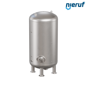 Réservoir d'eau sous pression debout BE04 5000 litres, 0-10 bar, acier inoxydable
