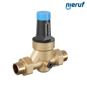 riduttore di pressione acqua potabile 1" pollici DM09 ottone NBR 1.5 - 6.0 bar