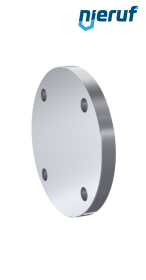 bride pleine DN50 PN10/16 EN1092-1 05 A C22.8 / P250GH brillant