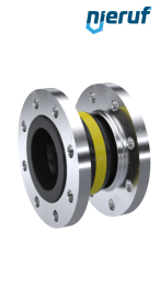 Compensateur DN80 modèle KP04 bride acier manchon NBR