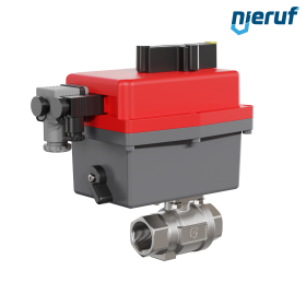 robinet à boisseau sphérique DN20 - 3/4" pouce acier inoxydable électrique 24V EK02