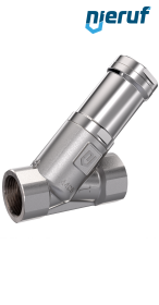 déverseur/soupape de décharge  1" pouce femelle UV16 acier inoxydable 12,0 - 20,0 bar PTFE