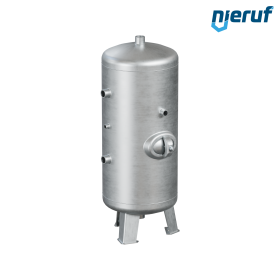 Réservoir sous pression debout BE01 150 litres, 0-16 bar, acier galvanisé Réservoir sous pression debout BE01 150 litres, 0-16 bar, acier galvanisé