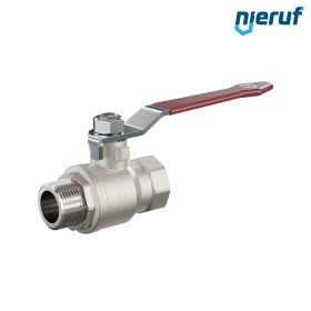 robinet à boisseau sphérique 2 voies DN15 - 1/2" pouce GK01 femelle x mâle