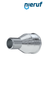 Raccord en fonte malléable manchon réducteur n° 246, 1 1/2" x 1 1/4" pouce galvanisé