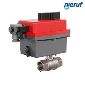 robinet à boisseau sphérique en laiton DN20 - 3/4" pouce électrique 100-240V EK01