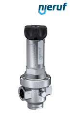 régulateur de pression de précision 1/2" pouce DM15 acier inoxydable FKM 0.5 - 15.0 bar régulateur de pression de précision 1/2" pouce DM15 acier inoxydable FKM 0.5 - 15.0 bar