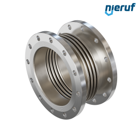 Compensateur axial DN250 modèle KP05 bride fixe en acier inoxydable et soufflet en acier inoxydable