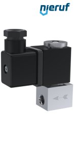 électrovanne DN 2,0 acier inoxydable EV01 FKM 24V DC