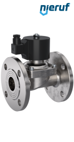 électrovanne pour vide avec bride DN50 acier inoxydable FV01 NBR 230V 50Hz