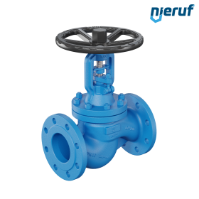 robinet à soupape avec soufflet DN20 PN40 AV05 acier moulé 1.0619+N cône de régulation