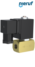 électrovanne DN2,5 G 1/4" pouce laiton MV08 FKM 24V DC